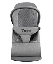Teknum 3 Stage Baby Bouncer Recliner Seat - Grey