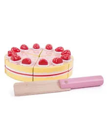 Bigjigs Strawberry Party Cake