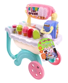 Playgo Talking Scooper Ice Cream Cart - Multicolour