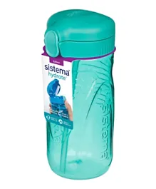 Sistema Tritan Quick Flip Water Bottle Green - 520mL