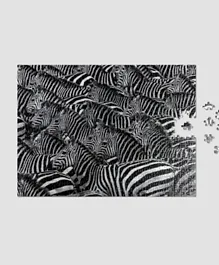 Printworks Jigsaw Puzzle - Zebra, Wildlife Pattern - 500 Pieces