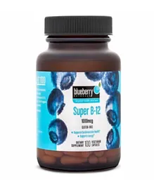Blueberry Naturals Super B12 1000 mcg Vegetarian - 100 Capsules