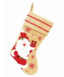 Christmas Magic Santa Claus Stocking - Multicolour - 46 cm