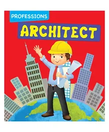 كتاب ورقي عن مهن الأطفال - مهندس معماري من أوم كيدز - بالإنجليزية
