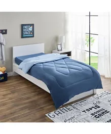 HomeBox Vera Reversible Microfibre Single Comforter
