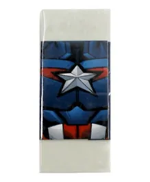 Marvel Captain America Body Erasers With Display Box - Blue and White