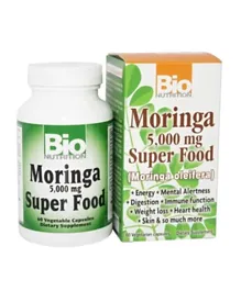 BIO NUTRITION Moringa Super Food Capsules - 60 Pieces