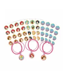 Party Centre Disney Princess Once Upon A Time Bracelet Kit Favours - 8 Pieces