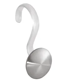Interdesign Stainless Steel Forma Maxi Shower Hooks - 12 Pieces