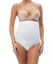 Relax Maternity 5100 Cotton Over The Bump Maternity Knickers - White