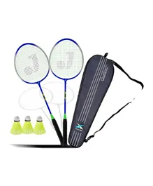 Jaspo Badminton Racquet With Bag And 3 Plastic Shuttle Corks