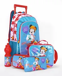 Disney 5 In 1 Minnie Mouse Keep Rolling Trolley Box Set - 18 Inches