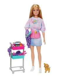 Barbie Malibu Stylist Doll and Accessories Playset - 29.7 cm