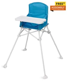 Regalo My Portable High Chair with Tray 3617 DS - Blue and White