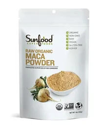 Sunfood Superfoods Maca Powder Organic Dietary Supplement - 113g