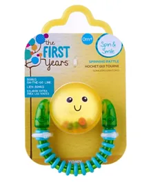The First Year Spin & Smile Rattle Toy - Multicolour