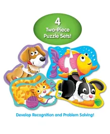 Learning Journey Mf Shaped Puzzles Pet Friends - 4 2 Piece Puzzle Set