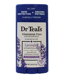 Dr Teal's Aluminum Free Deodorant Lavender - 75g