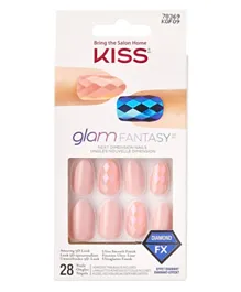 Kiss Glam Fantasy 3d Diamond Nails KGF09