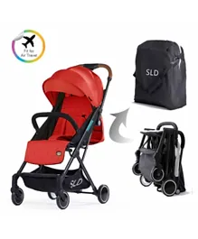 Teknum SLD Travel Lite Stroller With Carry Bag - Red