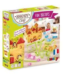 Smoby Fun Biscuits Moulds Set - Green