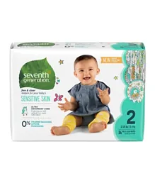 Seventh Generation Baby Diapers Size 2 - 36 Pieces
