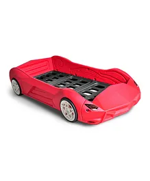 Ching Ching Sporty Car Kid's Bed - Red