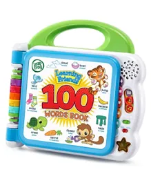Leapfrog Learning Friends 100 Words Book Arabic + English - Multicolor