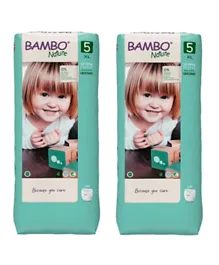 Bambo Nature Eco-Friendly Pants Diapers, Tall - 76 Pants