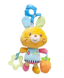 Moon Rabbit Pull String Musical Toy For Stroller & Car Seats