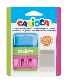 Carioca Sharpener 2 Hole With Eraser