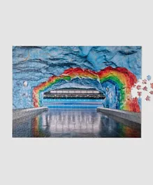 Printworks Jigsaw Puzzle - Subway Art Rainbow - 1000 Pieces