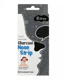 CETTUA C&S Charcoal Nose Strips - 6 Pieces