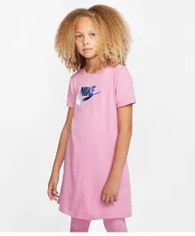 Nike Futura T-Shirt Dress - Magic Flamingo