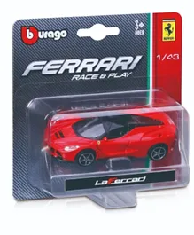 Bburago 1:43 Ferrari R & P Vehicles - Red