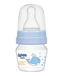 Wee Baby Mini PP Sippy Bottle Set Blue - 30mL