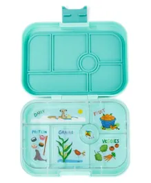Yumbox Surf 6 Compartment Lunchbox - Green