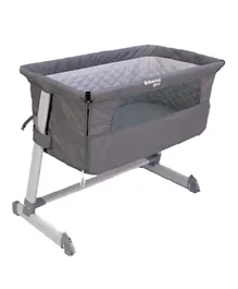 Bibena Gear Co Sleeper Baby Crib - Charcoal