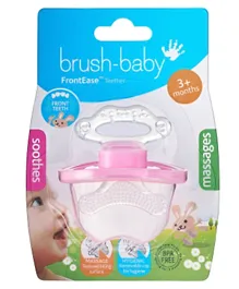 Brush Baby Front-ease Teether Pink
