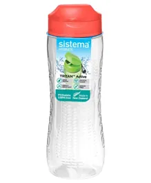 Sistema Pink Tritan Active Water Bottle - 800ml