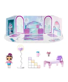 L.O.L Winter Chill Hangout Spaces Furniture Playset with Bling Queen Doll