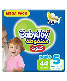 BabyJoy Culotte Mega Pack Pant Style Diapers Size 5 - 44 Pieces