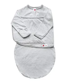 Mums & Bumps Embe Babies Swaddle with Long Sleeves - Grey