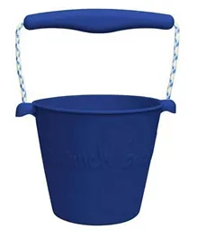 Scrunch Silicone Bucket  - Midnight Blue