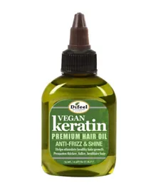 DIFEEL 99% Natural Vegan keratin Hair Oil - 75 mL