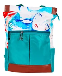 Anemoss Sailor Girl Waterproof Backpack with Laptop Compartment - 16 Inches