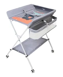Factory Price Oliver Nifty Foldable Baby Diaper Table - Grey