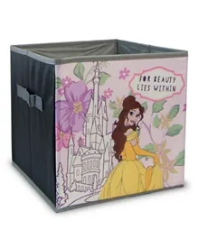 صندوق تخزين قابل للطي مقاوم للعفن والرطوبة بتصميم أميرة ديزني بدون أغطية