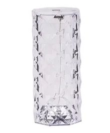 A'ish Home LED Cylinder Touch Crystal Night Lamp