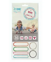 Mine Stamp Self Laminating Labels  - Pack of 36